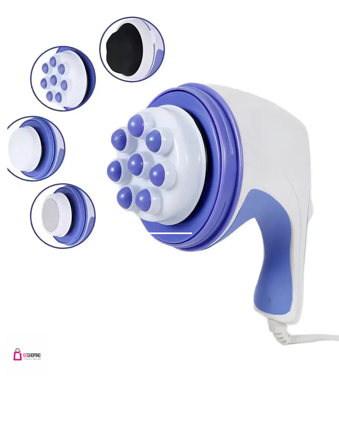 MASAJEADOR RELAX SPIN TONE – 5 CABEZALES